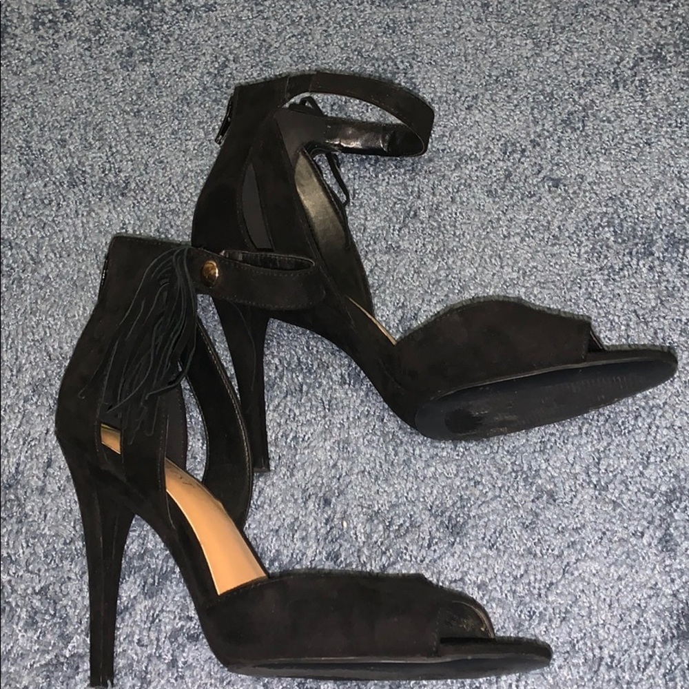 Nine West velvet shoe size 9